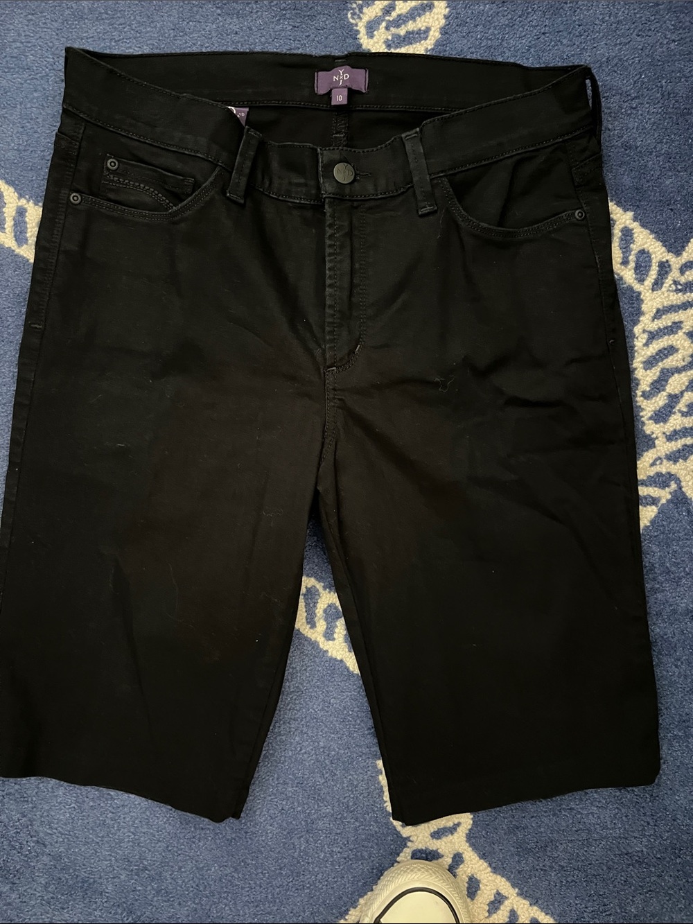 NYDJ Black Stretch Denim 10